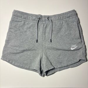 Nike Heather Gray Sweat Shorts